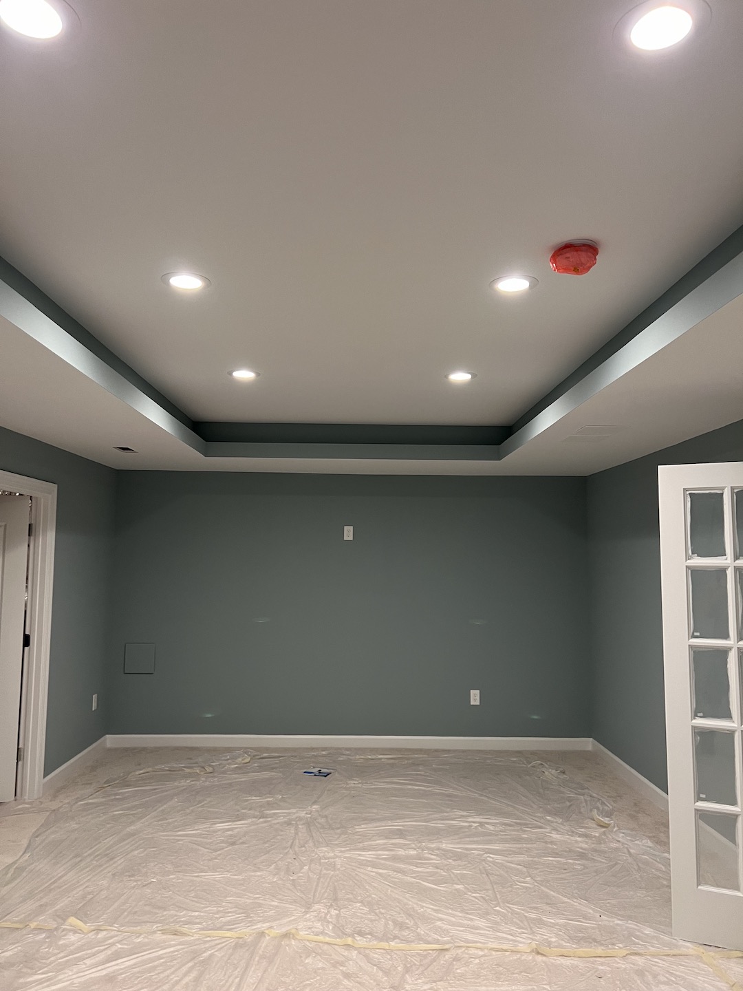 Basement Wiring and Recessed Lighting installation in Bristow, VA