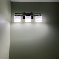 Basement wiring recessed lighting install bristow va