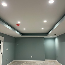 Basement wiring recessed lighting install bristow va