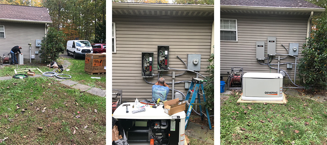 Generator Installation in Culpeper Virginia