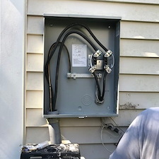 Electrical meter base replacement centreville va