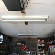 Electrical panel replacement and flood security lighting