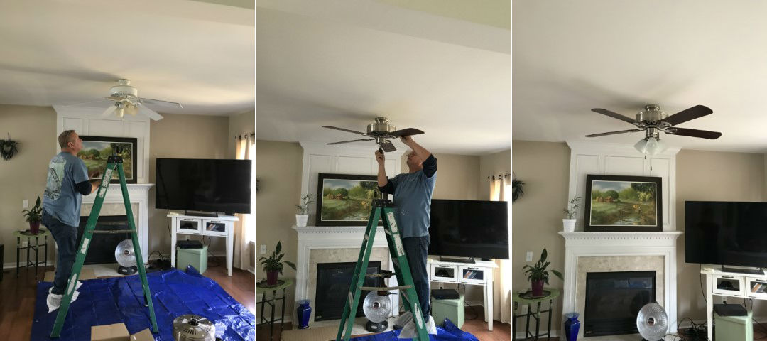 Express Ceiling Fan Replacement in Woodbridge, VA