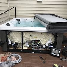 Hot tub wiring install gainesville va