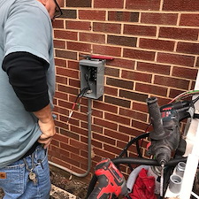 Hot tub wiring installation mclean va