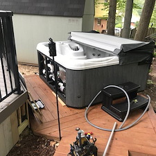 Hot tub wiring installation springfield va