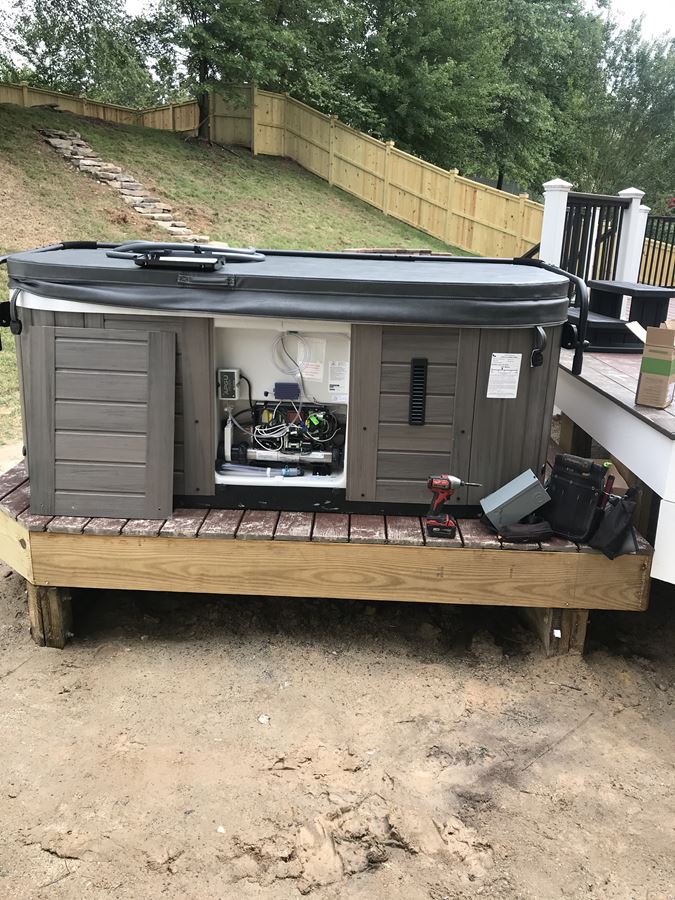 Hot Tub Wiring Installation in Woodbridge, VA