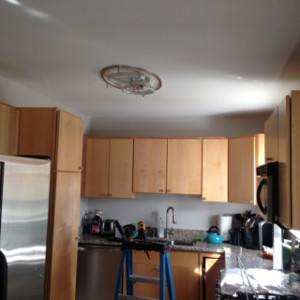 Kitchen Recessed Lighting Job in Maryland