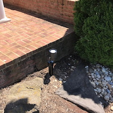 Landscape led lighting installation in gainesville va