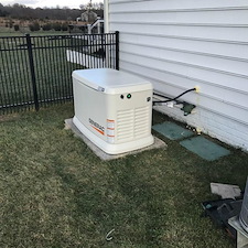 Leesburg generator installation