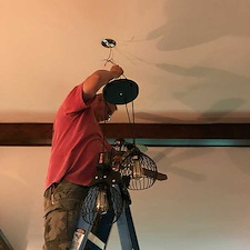 Lighting fixture installation greystone road manassas va