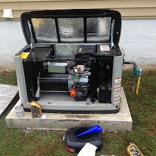 Maintenance of a generac generator cover