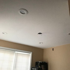 Recessed lighting installation in chantilly va