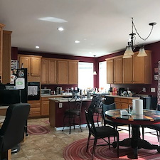 Recessed lighting installation in kitchen fairfax va