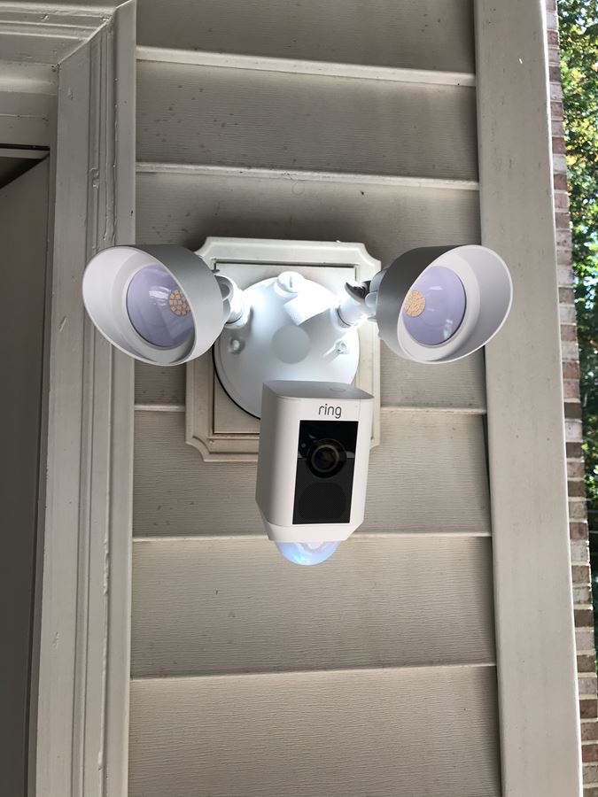 Ring Security Camera and Light Installation in Clifton, VA alt