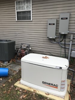 Standby Generator Installed in Culpeper, VA alt